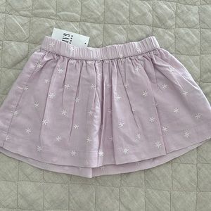 Gap, purple skirt
